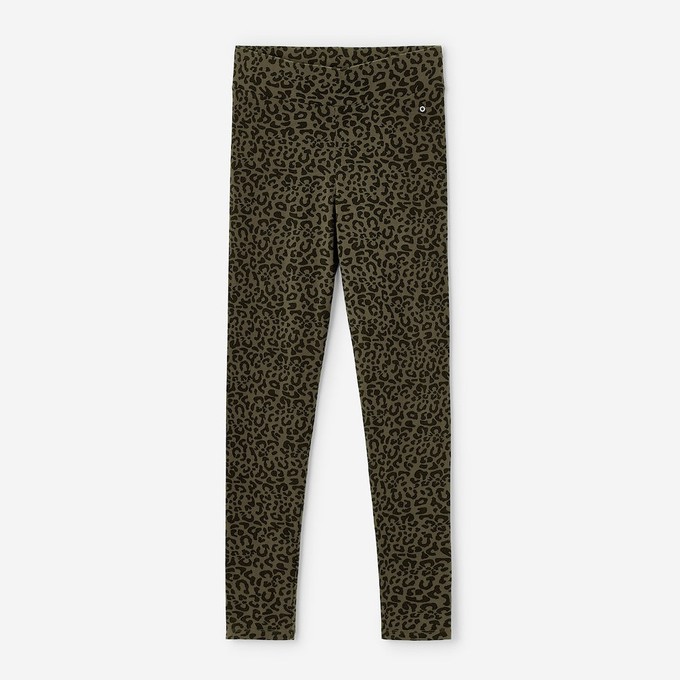 ADULT All Day Leopard Print Leggings I Moss from Orbasics