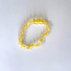 Bernstein Armband für Babies - Raw Lemon via Orbasics