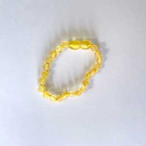 Bernstein Armband für Babies - Raw Lemon from Orbasics