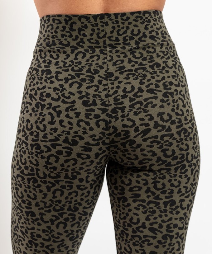 ADULT All Day Leopard Print Leggings I Moss from Orbasics