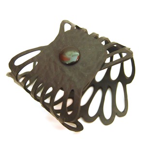 Dianne Recycled Rubber Bracelet from Paguro Upcycle Dianne Recycled Rubber Bracelet from Paguro Upcycle