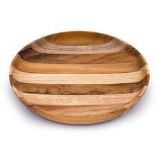 Premium Upcycled End Grain Wooden Serving Plate (2 Patterns) from Paguro Upcycle