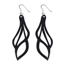 Vine Lightweight Inner Tube Earrings from Paguro Upcycle