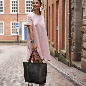 Rika Spacious Vegan Tote Bag Made From Inner Tube from Paguro Upcycle