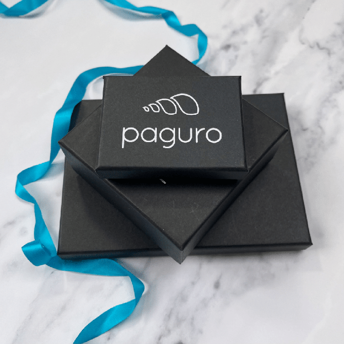 Block Recycled Rubber Earrings from Paguro Upcycle