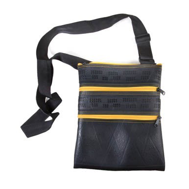 Maggie Special Recycled Rubber Vegan Handbag from Paguro Upcycle