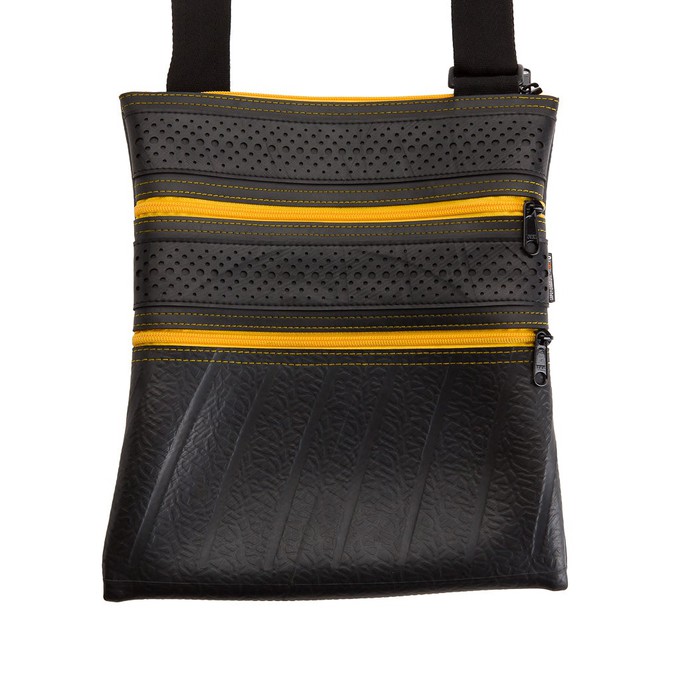 Maggie Special Recycled Rubber Vegan Handbag from Paguro Upcycle