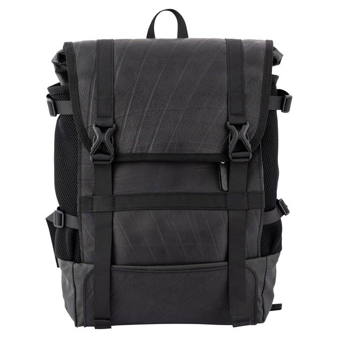 Colonel (Large) Vegan Water Resistant Backpack with Laptop Compartment from Paguro Upcycle