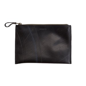 Lewis Essential Medium Flat Vegan Pouch - Eco Travel Pouch from Paguro Upcycle