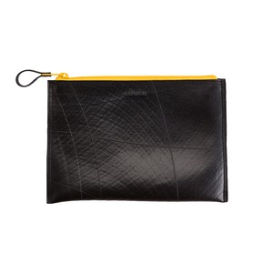 Lewis Essential Medium Flat Vegan Pouch - Eco Travel Pouch from Paguro Upcycle