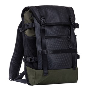 Colonel Vegan Water Resistant Backpack with Laptop Compartment from Paguro Upcycle