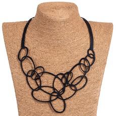 Infinity Upcycled Inner Tube Necklace from Paguro Upcycle