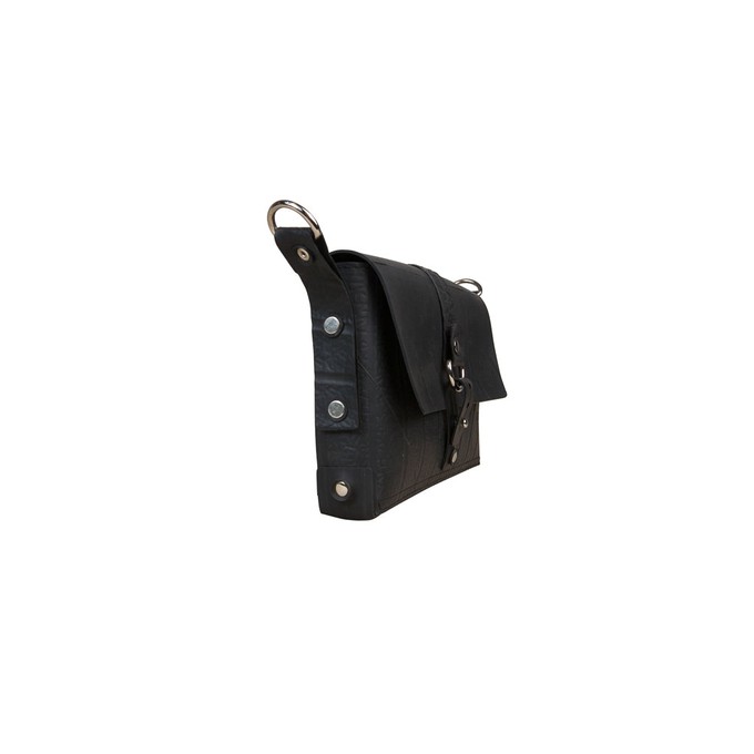 Reina Recycled Rubber Vegan Handbag from Paguro Upcycle