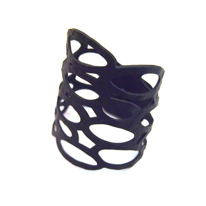 Infinity Recycled Rubber Bracelet from Paguro Upcycle