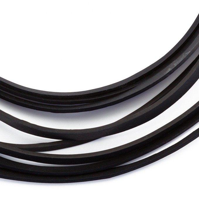 Carter Layered Recycled Rubber Necklace from Paguro Upcycle