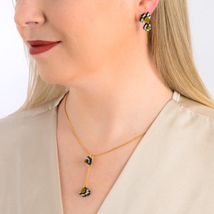 Paguro Upcycle Reclaimed Wood Earrings Pilosa Flower Design from Paguro Upcycle