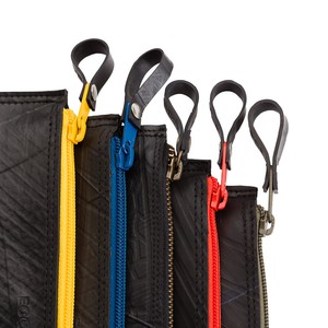 Lewis Essential Medium Flat Vegan Pouch - Eco Travel Pouch from Paguro Upcycle
