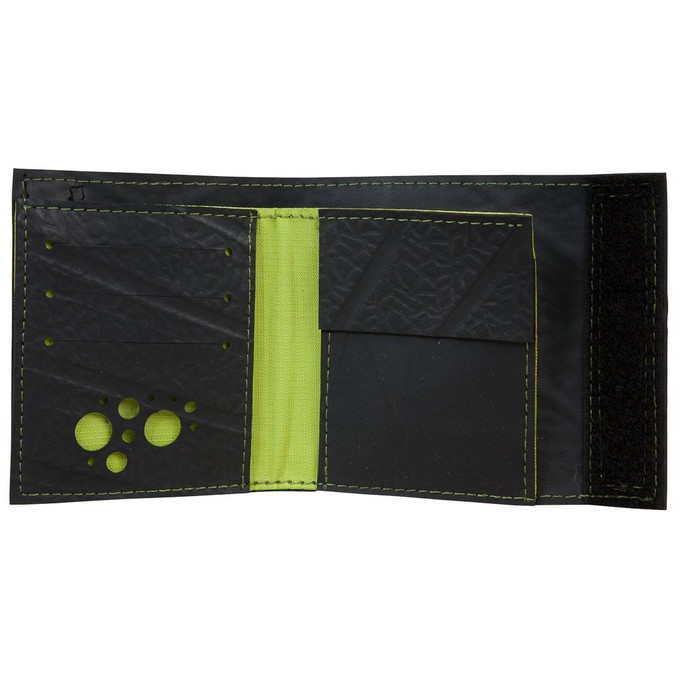 Reiga Velcro Recycled Rubber Vegan Wallet from Paguro Upcycle