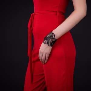 Dianne Recycled Rubber Bracelet from Paguro Upcycle Dianne Recycled Rubber Bracelet from Paguro Upcycle