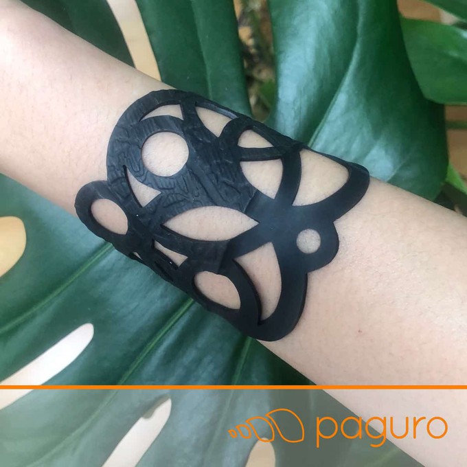 Circular Inner Tube Bracelet from Paguro Upcycle