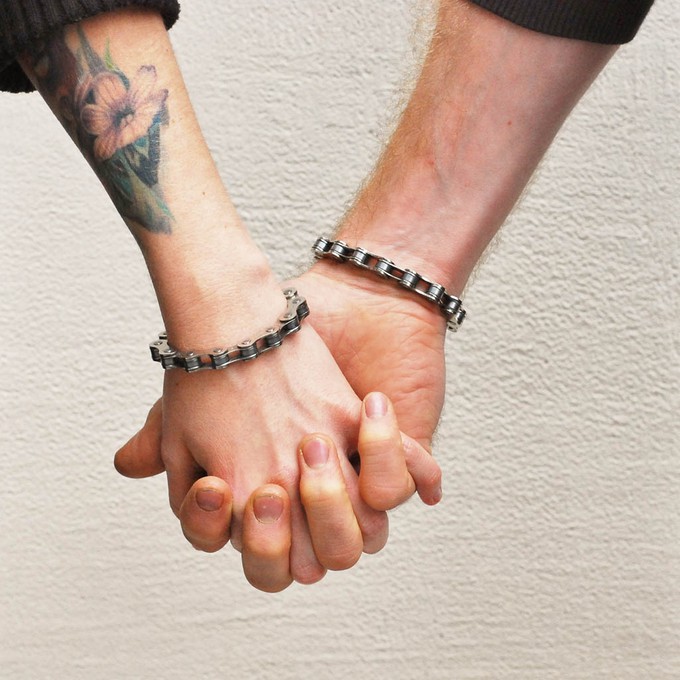 Recycled Bike Chain Bracelet - Unisex from Paguro Upcycle