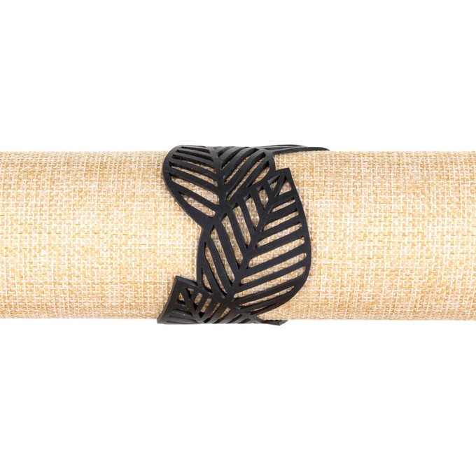 Sweet Cherry Leaf Rubber Bracelet from Paguro Upcycle