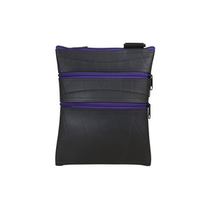 Maggie Upcycled Inner Tube Vegan Crossbody Bag - Eco Friendly from Paguro Upcycle