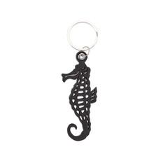 Seahorse Recycled Rubber Vegan Keyring from Paguro Upcycle