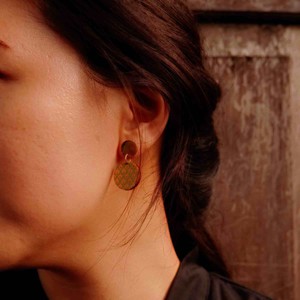 Grinsing Recycled Wood Earrings from Paguro Upcycle