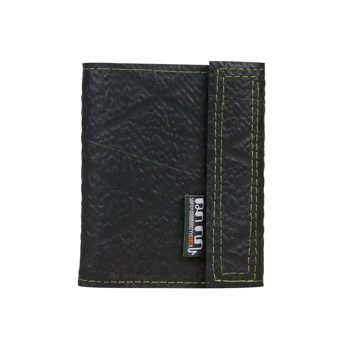 Reiga Velcro Recycled Rubber Vegan Wallet from Paguro Upcycle