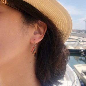 Soni Handmade Skateboard Wooden Earrings from Paguro Upcycle