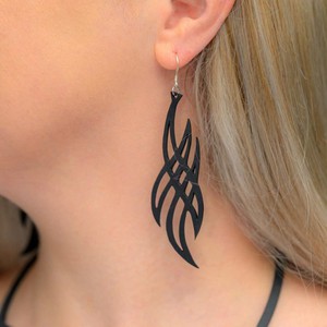Vela Upcycled Inner Tube Earrings from Paguro Upcycle