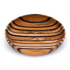 Artisan Upcycled End Grain Fruit Bowls (2 Patterns & 2 Sizes Available) from Paguro Upcycle