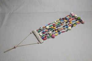 Fenster-/Wand-Dekoration aus Papierperlen "Bunto" from PEARLS OF AFRICA
