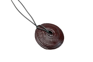 Anhänger „Barbara“ – Recyclingpapier-Perlen, handgemacht & fair from PEARLS OF AFRICA