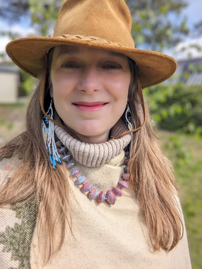 Elegante Kette mit Papierperlen "Jarara" from PEARLS OF AFRICA