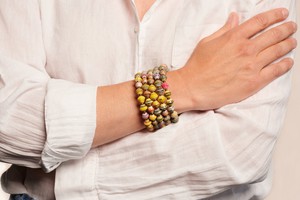 Kreolenarmband „Viva Bangle“ – auffällig & handgemacht from PEARLS OF AFRICA