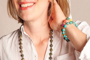 Schmuck-Set Schick & Schlicht: Kette Saint Tropez mit Armband Afrika 1 Row from PEARLS OF AFRICA
