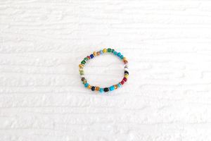 Feines Schmuck Set - Glasperlenkette mit Verschluss & Armband "Murano Set" from PEARLS OF AFRICA