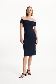 Emer Dress in Navy from People Tree