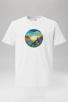 Spring Landscape T-Shirt Unisex via Pitod