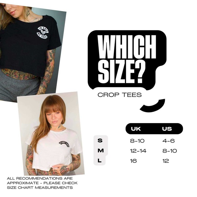 Soulless - White Crop Top from Plant Faced Clothing
