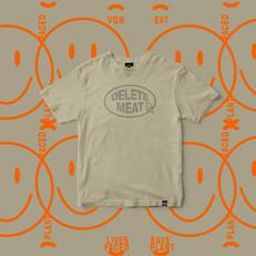 Delete Meat - Sage T-Shirt via Plant Faced Clothing