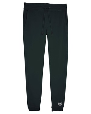 The Classics Men's Sweatpants - Embroidered Logo - Black - ORGANIC X RECYCLED from Plant Faced Clothing