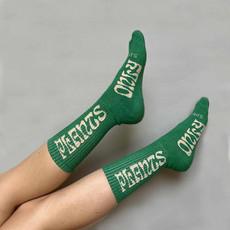 Only Plants - Eco Socks - Green via Plant Faced Clothing