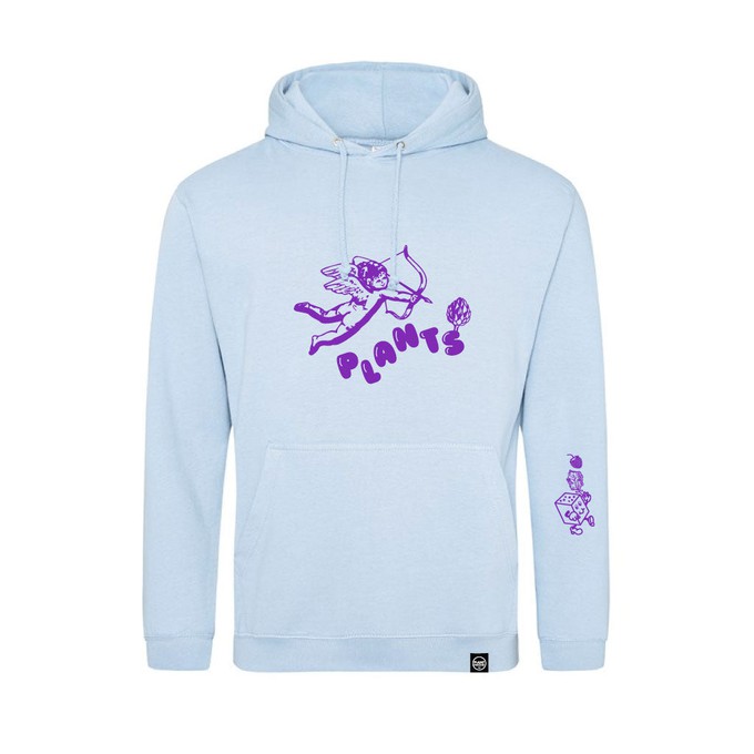 Heavenly Hoodie - Sky Blue from Plant Faced Clothing