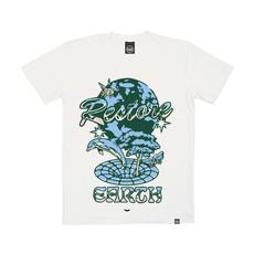 Restore Earth Tee - Off White from Plant Faced Clothing