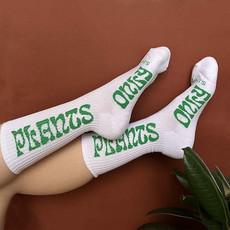 Only Plants - Eco Socks - White via Plant Faced Clothing