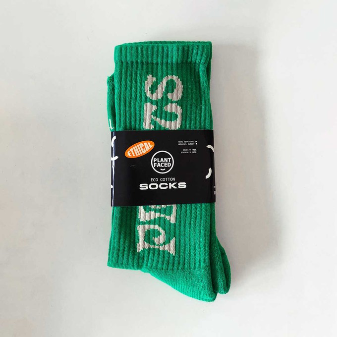 Only Plants - Eco Socks - Green from Plant Faced Clothing
