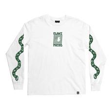 Make The Connection Long Sleeve - White via Plant Faced Clothing